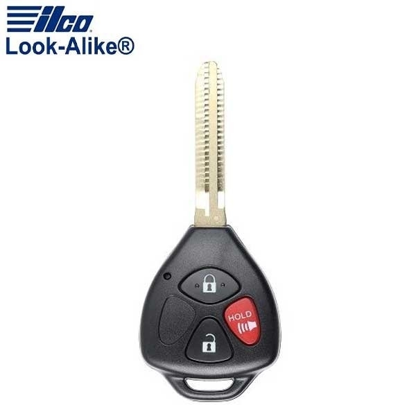 Ilco LAL RHK-TOY-3BD3 TOYOTA 3 BUTTON 4D67 REMOTE HEAD KEY (MOZB41TG) ILCO-AX00012930